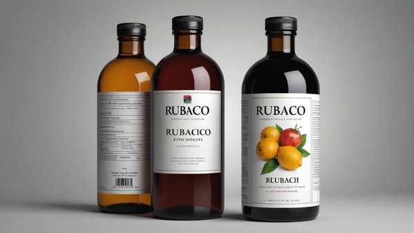 Création graphique pour projets d'étiquettes : services rubaco