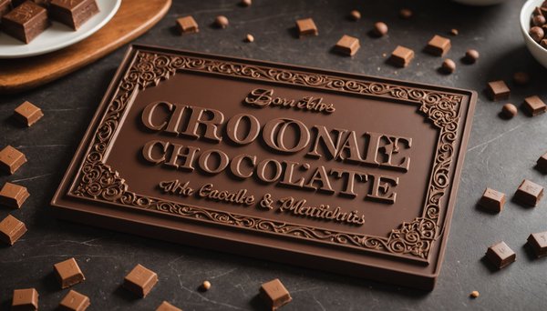 Tablette chocolat personnalisée - gravure et découpe chocolat : créez des souvenirs inoubliables